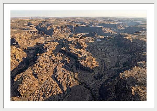 Channeled Scablands From Above
