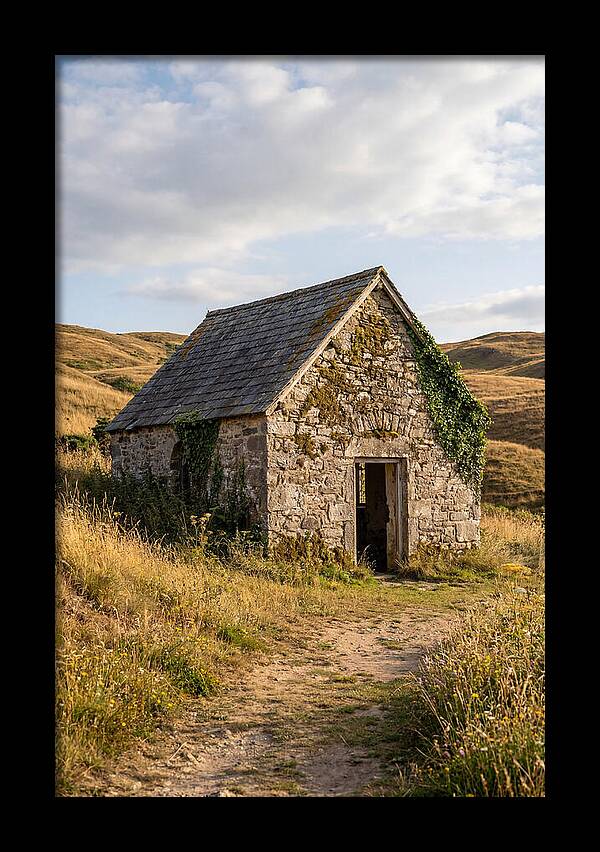 Chapel Amidst Rolling Hills