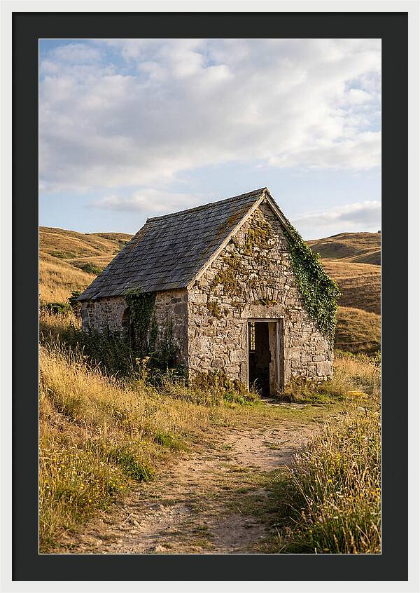 Chapel Amidst Rolling Hills