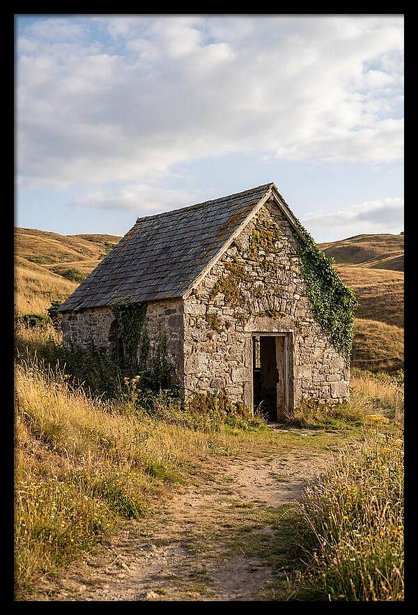 Chapel Amidst Rolling Hills