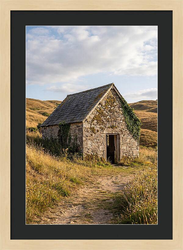 Chapel Amidst Rolling Hills