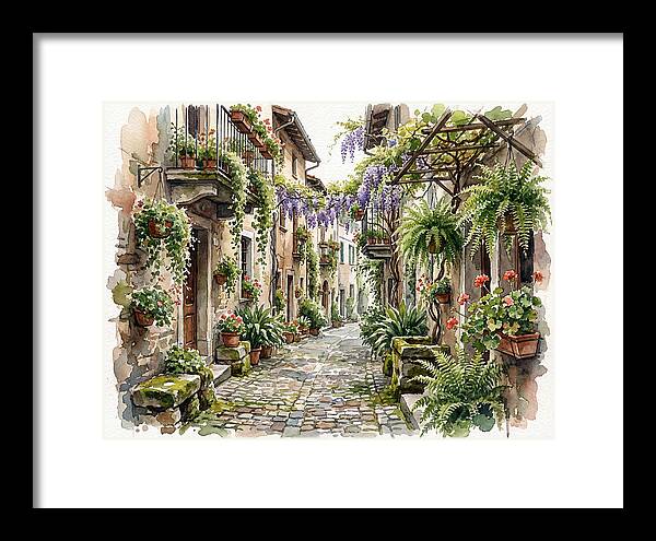 Charming Alleyway Oasis