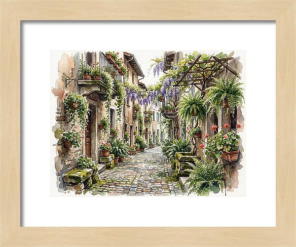 Charming Alleyway Oasis