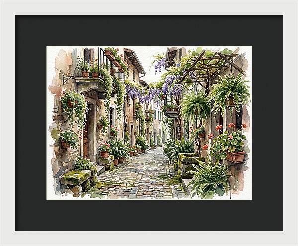 Charming Alleyway Oasis