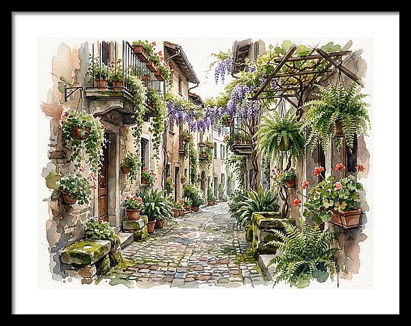 Charming Alleyway Oasis