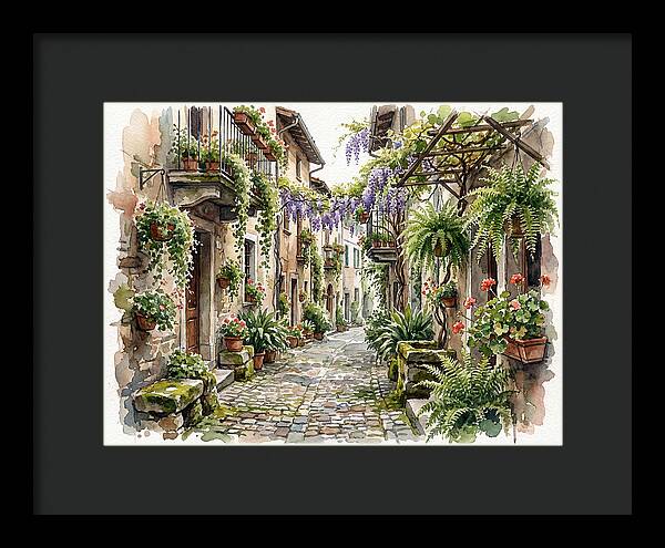 Charming Alleyway Oasis