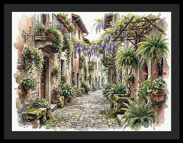 Charming Alleyway Oasis
