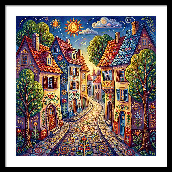 Charming Alleyway Scene