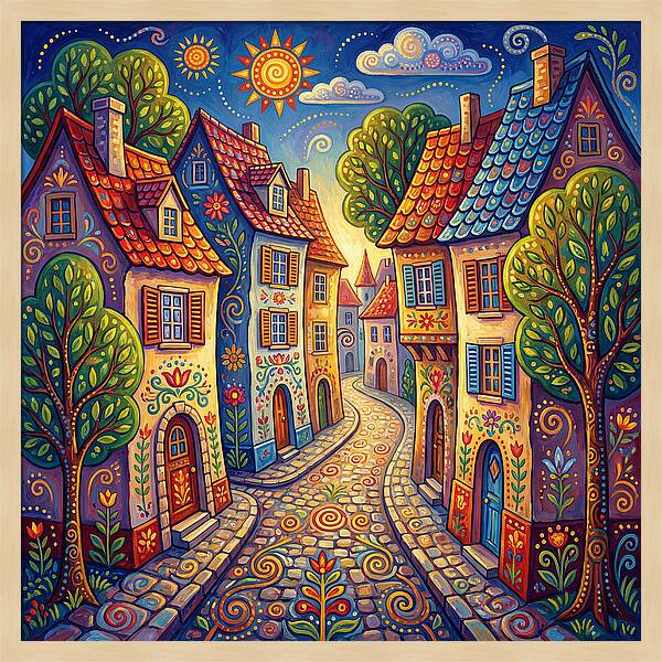 Charming Alleyway Scene