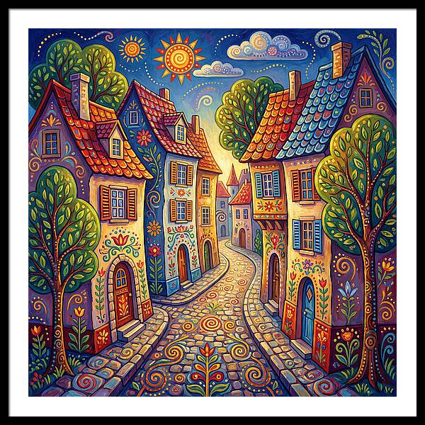 Charming Alleyway Scene