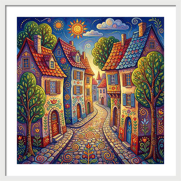 Charming Alleyway Scene