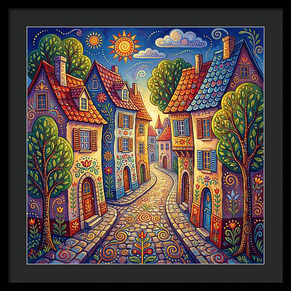 Charming Alleyway Scene