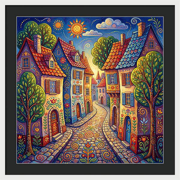 Charming Alleyway Scene