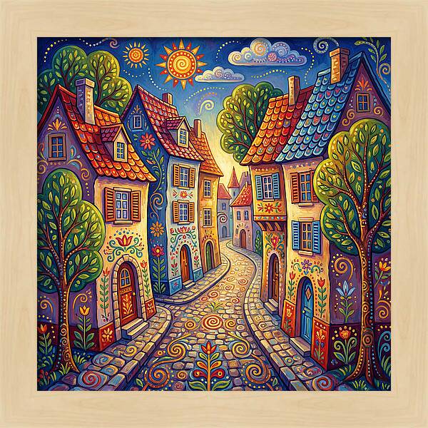 Charming Alleyway Scene