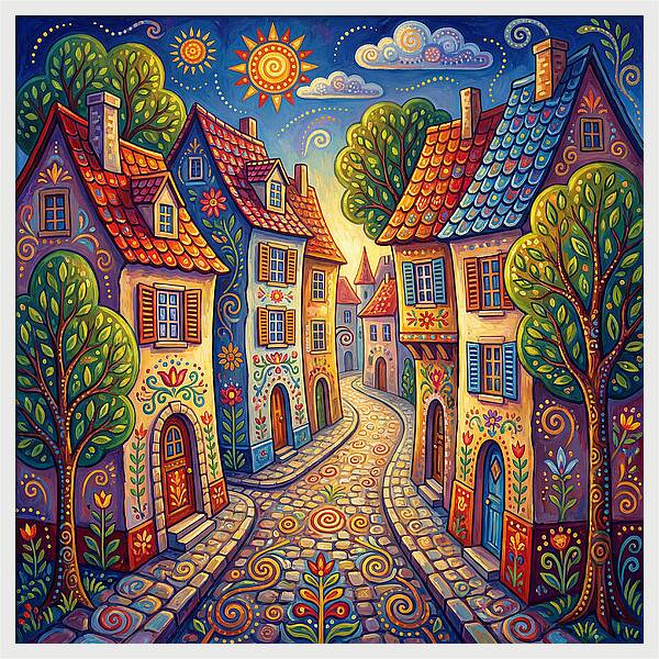 Charming Alleyway Scene