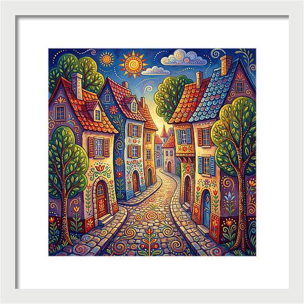 Charming Alleyway Scene