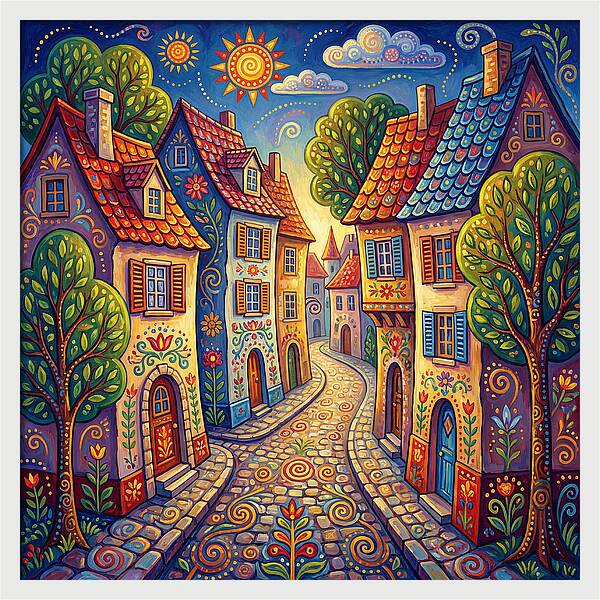 Charming Alleyway Scene