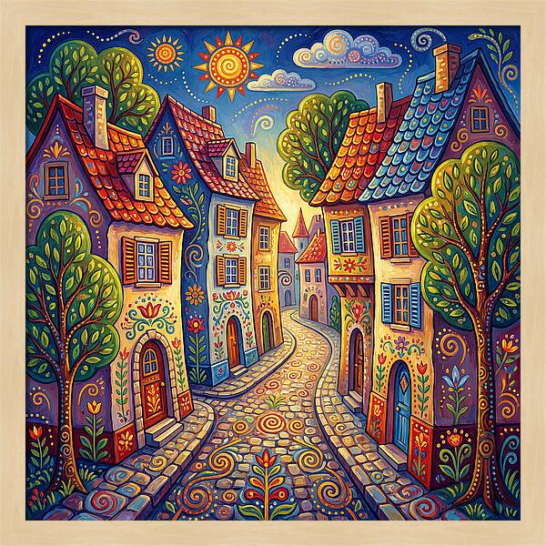 Charming Alleyway Scene