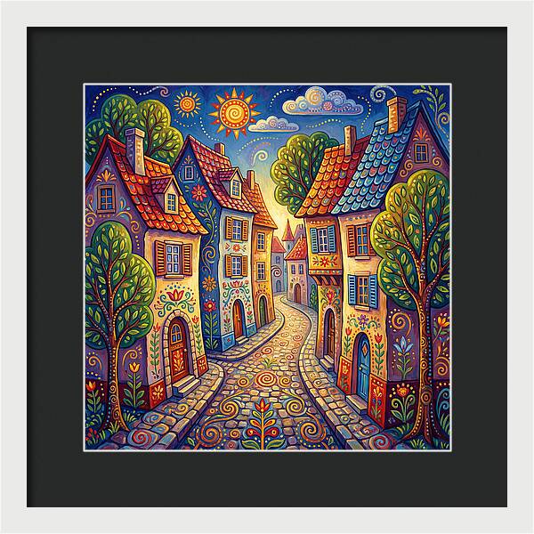 Charming Alleyway Scene