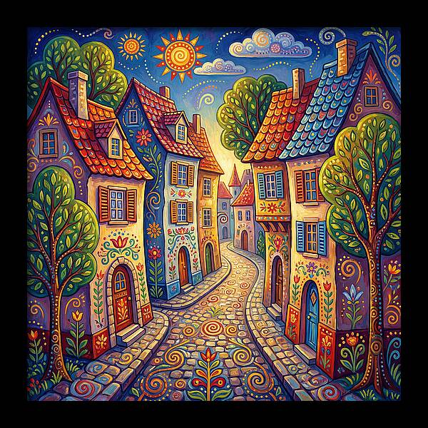 Charming Alleyway Scene