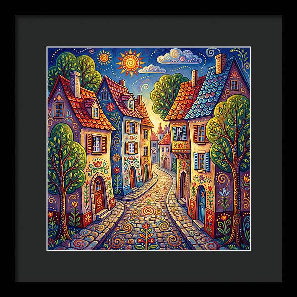 Charming Alleyway Scene