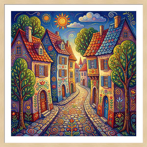 Charming Alleyway Scene