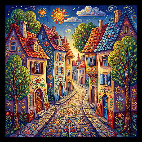 Charming Alleyway Scene