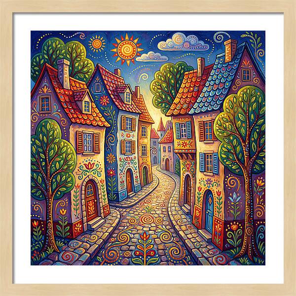 Charming Alleyway Scene