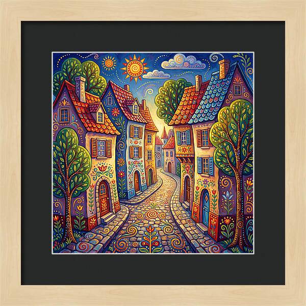 Charming Alleyway Scene