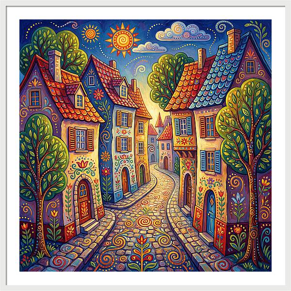 Charming Alleyway Scene