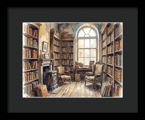 Charming Bookstore Tranquility