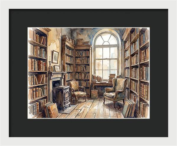 Charming Bookstore Tranquility