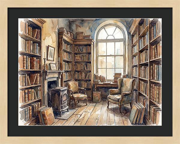 Charming Bookstore Tranquility