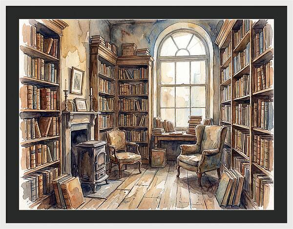 Charming Bookstore Tranquility