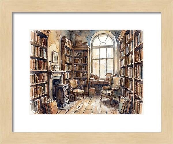 Charming Bookstore Tranquility
