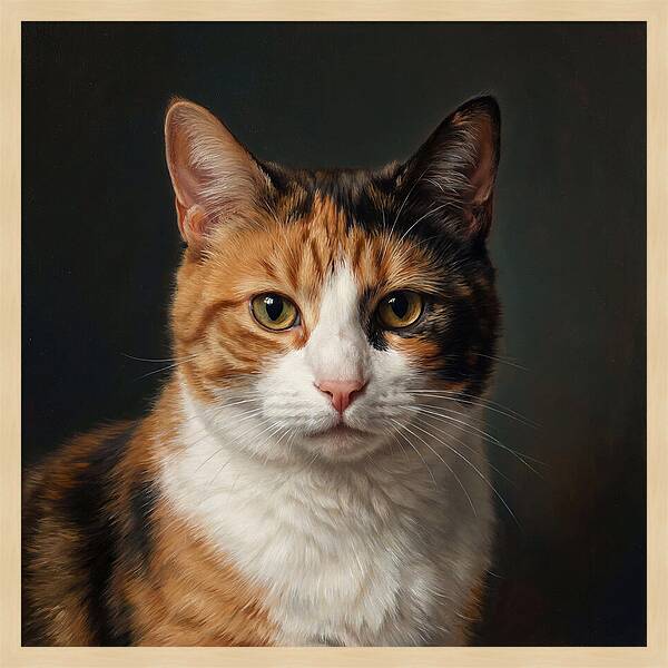 Charming Calico Cat