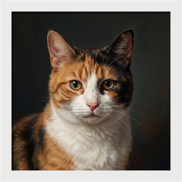 Charming Calico Cat