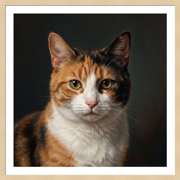 Charming Calico Cat