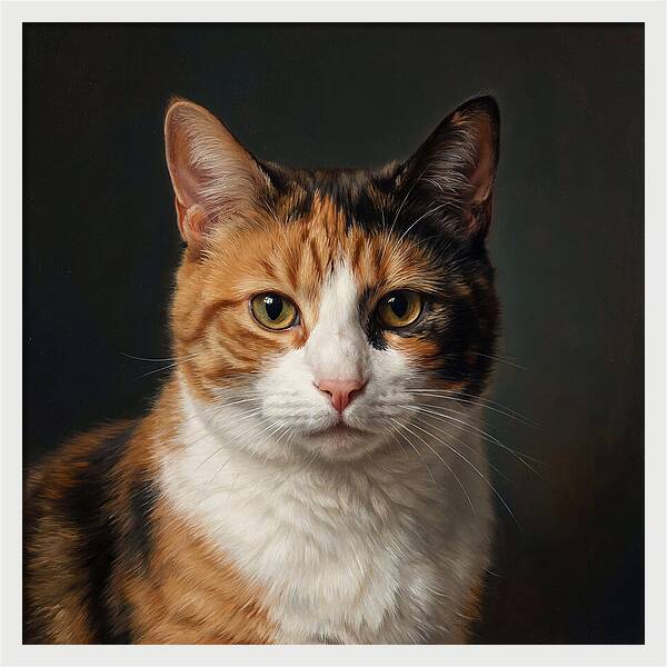 Charming Calico Cat