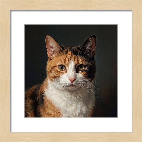Charming Calico Cat