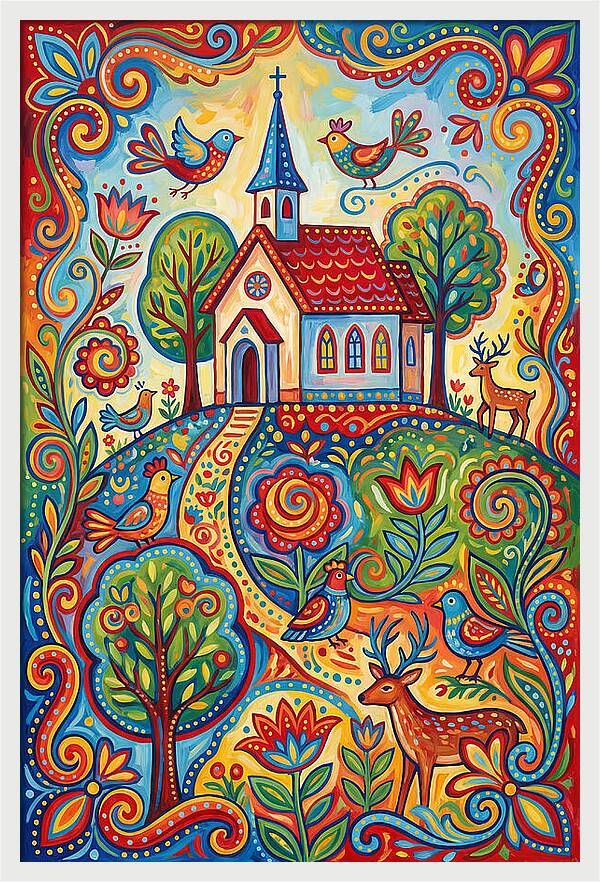 Charming Chapel In Nature