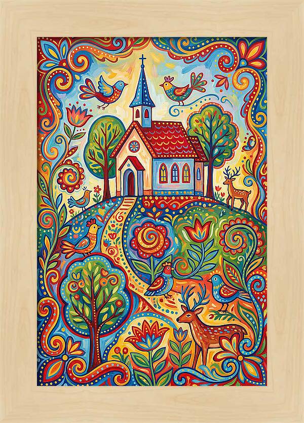 Charming Chapel In Nature