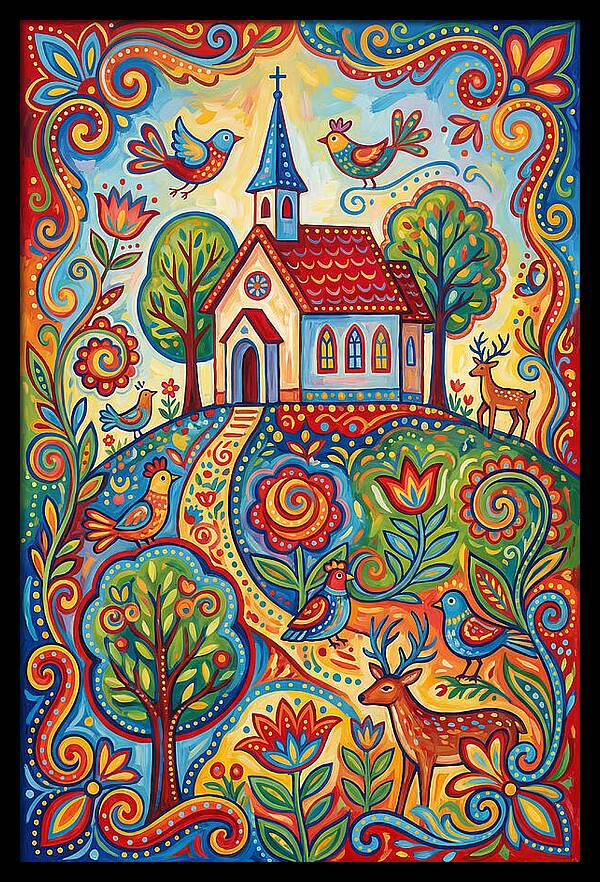 Charming Chapel In Nature