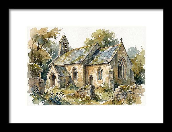 Charming Chapel Surrounded By Nature