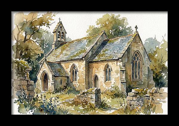 Charming Chapel Surrounded By Nature