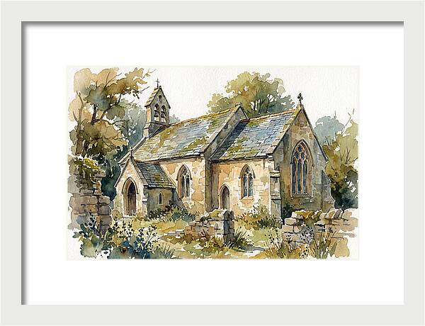 Charming Chapel Surrounded By Nature