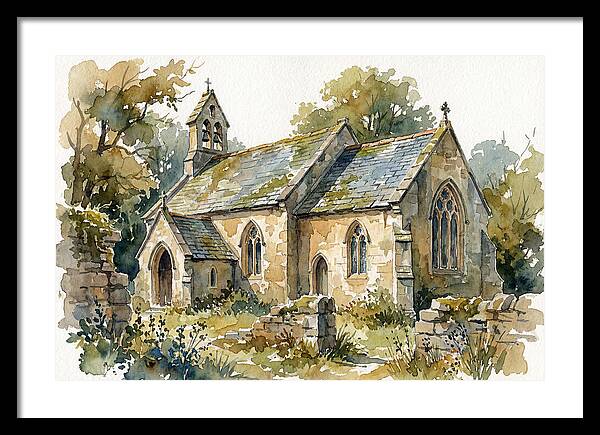 Charming Chapel Surrounded By Nature