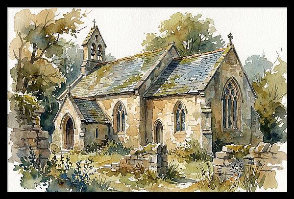 Charming Chapel Surrounded By Nature