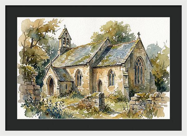 Charming Chapel Surrounded By Nature