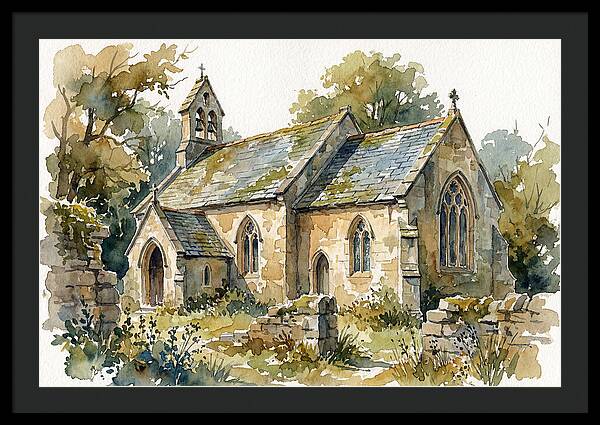 Charming Chapel Surrounded By Nature